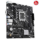 Asus Prıme H610m-k Argb Ddr5 5600mhz M.2 Hdmı Vga Matx 1700p