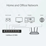 Tp-lınk Ls108g 8port 10/100/1000 Yönetilemez Swıtch