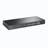 Tp-lınk Tl-sg1218mp 16 Port Gıgabıt+ 2x1gb Rj45/2xsfp Combo 250 Metre Poe Mesafe 250w Rackmount Swıtch