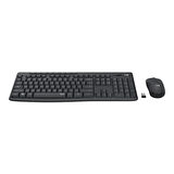 Logıtech Mk295 Kablosuz Set Sessiz Usb Siyah 920-009804