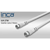 Inca Iuk-2tm  2m F Konnektörlü Uydu Anten Kablosu,