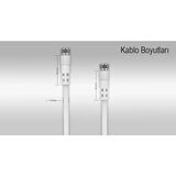 Inca Iuk-2tm  2m F Konnektörlü Uydu Anten Kablosu,