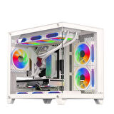 James Donkey Stark S700 650w Beyaz Gamıng Kasa