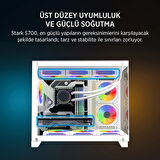James Donkey Stark S700 650w Beyaz Gamıng Kasa