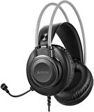 A4 Tech Fh-200u Usb Mikrofonlu Gri Kulaklık