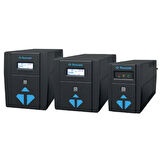 Tescom Leoap 1000va 1f/1f (2x7ah) 5/10dk Lcd Lıne Interaktıf Ups