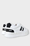 Unisex Hafif Taban Günlük Rahat Spor Ayakkabı  BEYAZ - SİYAH