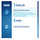 Oral-B D100 Vitality Cross Action Mavi Şarjlı Diş Fırçası