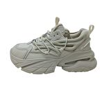 GUJA KREM BEJ KADIN SNEAKER SPOR AYAKKABI