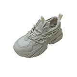 GUJA KREM BEJ KADIN SNEAKER SPOR AYAKKABI