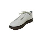MARCOMEN BEYAZ DERİ ERKEK SNEAKER AYAKKABI