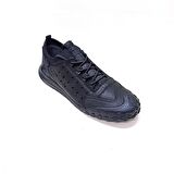 MARCOMEN SİYAH DERİ ERKEK SNEAKER AYAKKABI