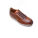MARCOMEN KAHVERENGİ DERİ ERKEK SNEAKER AYAKKABI