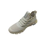 GUJA BEJ ERKEK DOKUMA KUMAŞ SNEAKER SPOR AYAKKABI