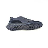 MARCOMEN SİYAH DERİ ERKEK SNEAKER AYAKKABI