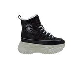 GUJA SİYAH KADIN SNEAKER BOT AYAKKABI