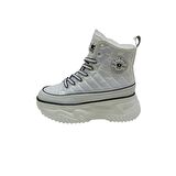 GUJA BEYAZ  KADIN SNEAKER BOT AYAKKABI