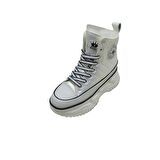 GUJA BEYAZ  KADIN SNEAKER BOT AYAKKABI