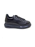 MARCOMEN SİYAH DERİ ERKEK SNEAKER AYAKKABI