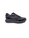 LUCIANO BELLİNİ SİYAH DERİ ERKEK SNEAKER AYAKKABI