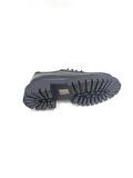 ALBİNİ SİYAH DERİ KADIN LOAFER AYAKKABI
