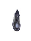 ALBİNİ SİYAH DERİ KADIN LOAFER AYAKKABI