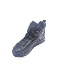 MARCOMEN SİYAH DERİ ERKEK SNEAKER BOT AYAKKABI
