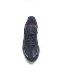 MARCOMEN SİYAH GRİ DERİ ERKEK SNEAKER AYAKKABI