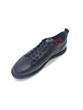 MARCOMEN SİYAH DERİ ERKEK SNEAKER AYAKKABI