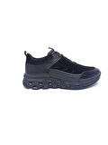 MARCOMEN SİYAH DERİ ERKEK SNEAKER AYAKKABI