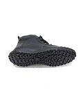 GUJA SİYAH DERİ ERKEK SNEAKER SPOR BOT AYAKKABI