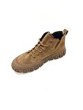 GUJA CAMEL DERİ ERKEK SNEAKER BOT AYAKKABI