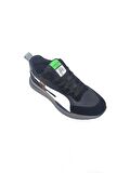 GUJA SİYAH DERİ ERKEK SNEAKER SPOR AYAKKABI