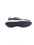 MARCOMEN SİYAH DERİ ERKEK SNEAKER AYAKKABI