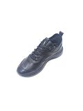 MARCOMEN SİYAH DERİ ERKEK SNEAKER AYAKKABI