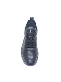 MARCOMEN SİYAH DERİ ERKEK SNEAKER AYAKKABI