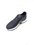MARCOMEN SİYAH DERİ ERKEK SNEAKER AYAKKABI