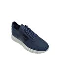 MARCOMEN LACİVERT DERİ ERKEK SNEAKER AYAKKABI