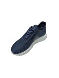 MARCOMEN LACİVERT DERİ ERKEK SNEAKER AYAKKABI