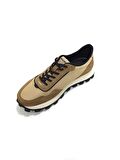 MARCOMEN VİZON KAHVE DERİ ERKEK SNEAKER AYAKKABI