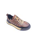 GUJA KAHVERENGİ ERKEK DERİ SNEAKER SPOR AYAKKABI