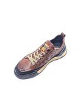 GUJA KAHVERENGİ ERKEK DERİ SNEAKER SPOR AYAKKABI
