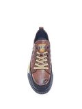 GUJA KAHVERENGİ ERKEK DERİ SNEAKER SPOR AYAKKABI