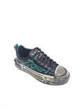 MARCOMEN SİYAH DERİ ERKEK SNEAKER AYAKKABI