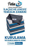 9'Lu Mikrofiber Temizlik Bezi, Cam, Araba Silme Bezi, Mutfak, Fiber Temizleme Bezi, 60x40 Cm