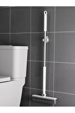Çekçekli V şekilli banyo zemin fayans temizlik fırçası köşe bucak için banyo balkon fırçası