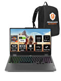 Lenovo LOQ R7 7435HS 40GB 512GB SSD RTX4070/8GB 115W 144Hz FHD 15.6" W11P Gaming Laptop & PER4 ÇANTA