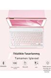 Qpen iPad Pro 2022 12.9 inç  Uyumlu Klavyeli Tablet Kılıf