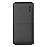 Dexim M9 10.000mAh Led Işıklı Powerbank - Siyah
