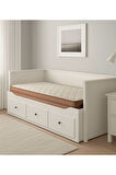 Reyo IKEA Divan Hemnes Uyumlu Katlanır Sünger Yatak 160x200 cm Yer Yatağı 10cm Kalınlık